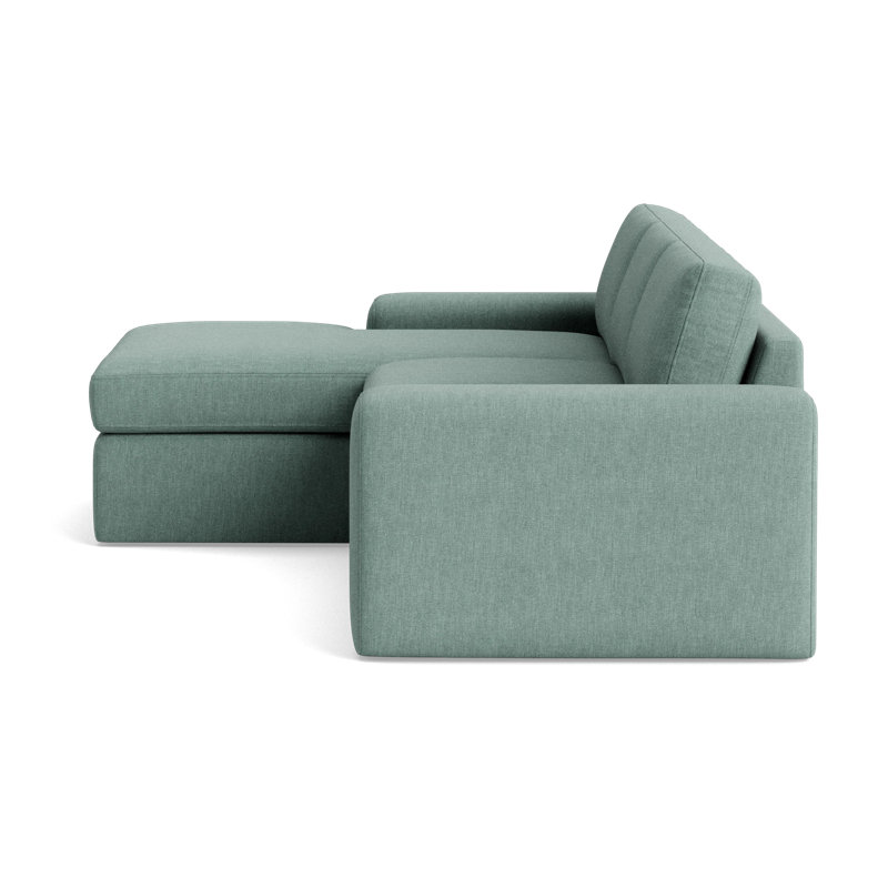 The OG Chaise Sectional, Performance Weave - Spa, Left Hand Facing