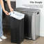 Polyethylene Plastic Bin Bags - 45 Count