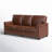 Ansela 77.2" Genuine Leather Square Arm 3-Seat Sofa-82749508