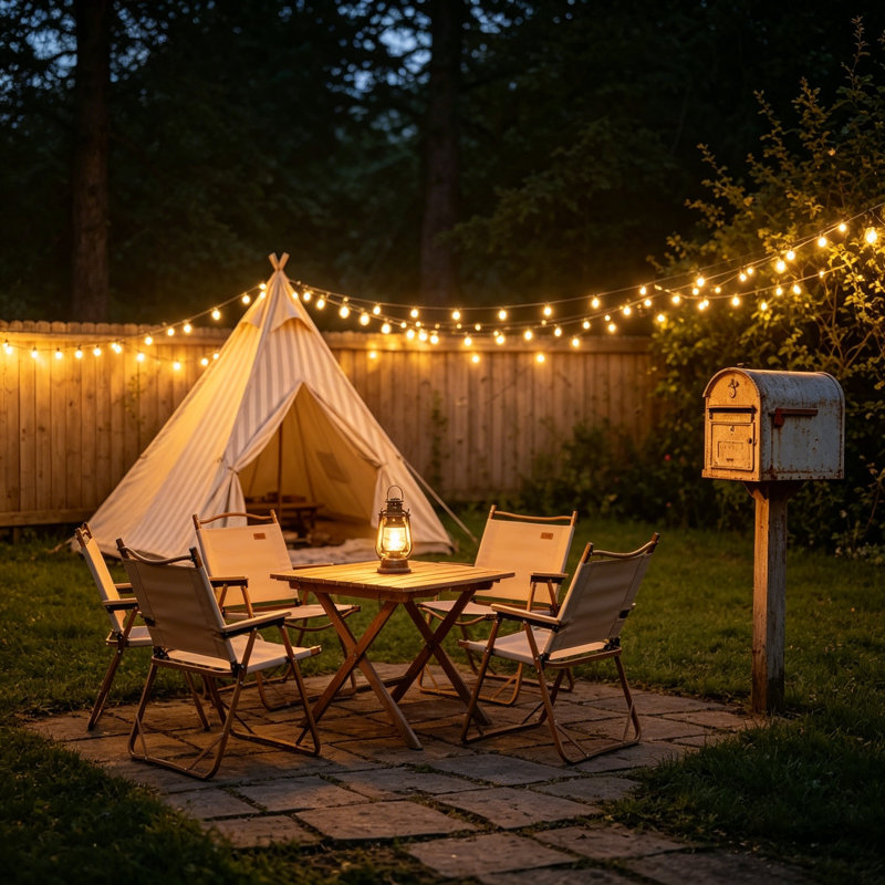 48FT LED Patio String Lights, 16 Shatterproof Bulbs