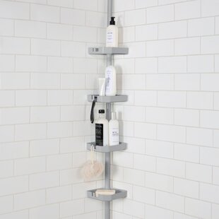 Hawley 2 Way Convertible Shower Caddy Rebrilliant Finish: White