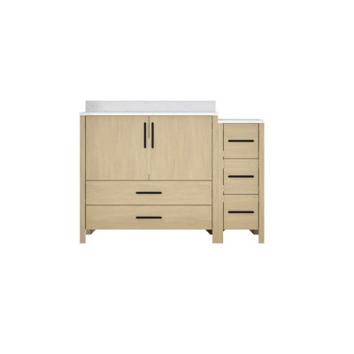 48"W×22"D×34"H Single Sink Bathroom Vanity Cabinet