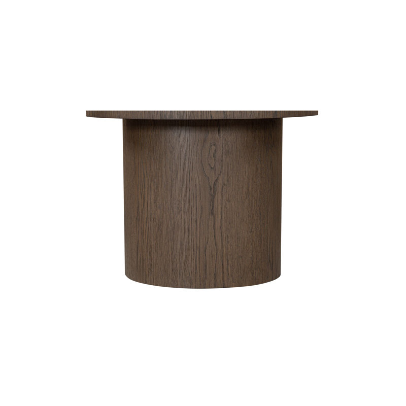 Corey Side Table Rustic Oak, Dark Brown