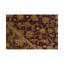 Wool Oriental Area Rug in Wine/Gold