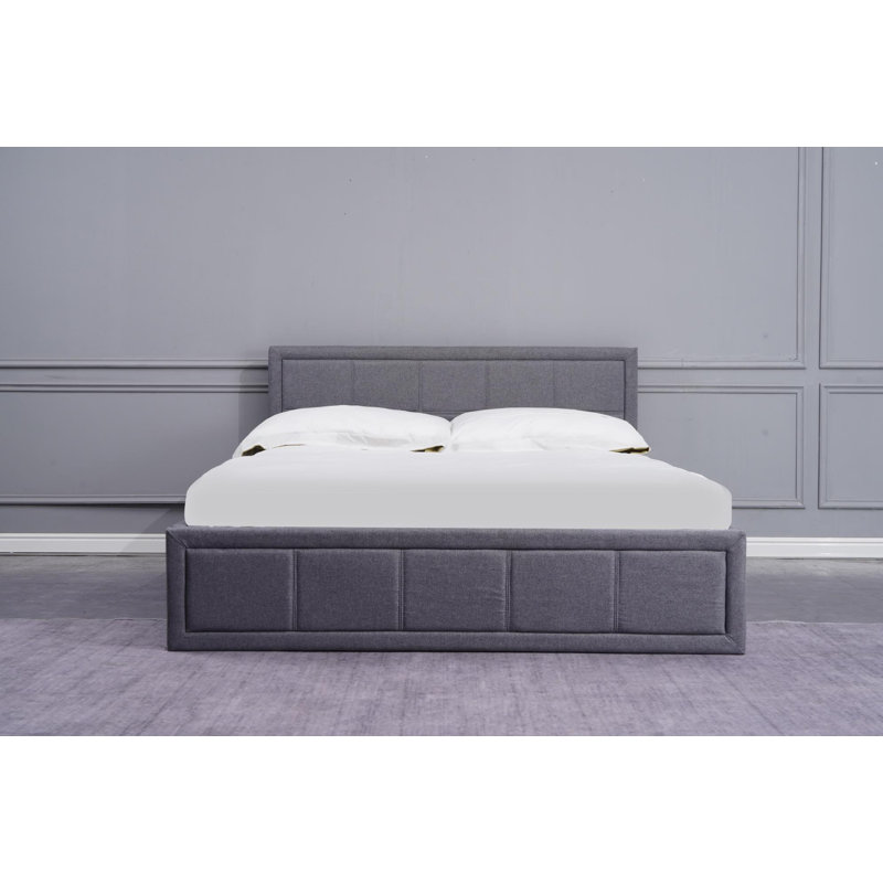 Hovea Upholstered Ottoman Storage Bed, Double (4'6)