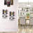 Sorbus Wall Mount Metal Wine Rack - Set of 2, 12 Level Wine Rack Wall Mounted for Wine Bottles, 2 Pack-123060765