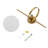 Eroftei Iron Armed Sconce