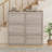 6-Flip Drawer Shoe Cabinet, Wooden Shoe Organizer with Adjustable Shelf, 18-24 Pairs Entryway Shoe Storage, Sturdy Shoe Cabinet for Hallway-1327945446-1327945451