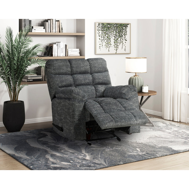 Fauteuil inclinable oscillant, gris foncé, Dark Grey