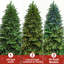 Arbre de Noël pré-éclairé 7 pi avec 340 lumières DEL RVB pour la maison, la fête ou le salon