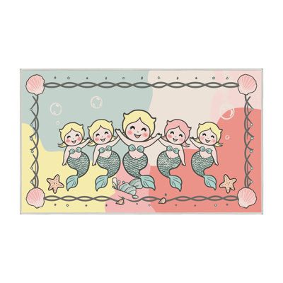 Tapis pour enfants Hartlepool Mermaids Ocean