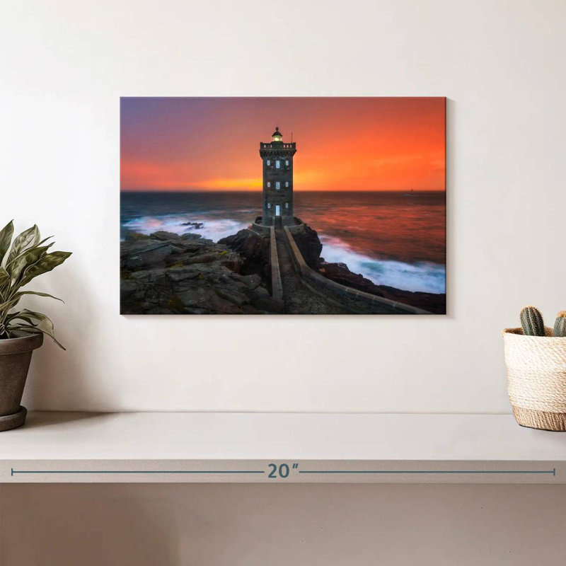 Phare de La Vieille, H 8 po x l 12 po