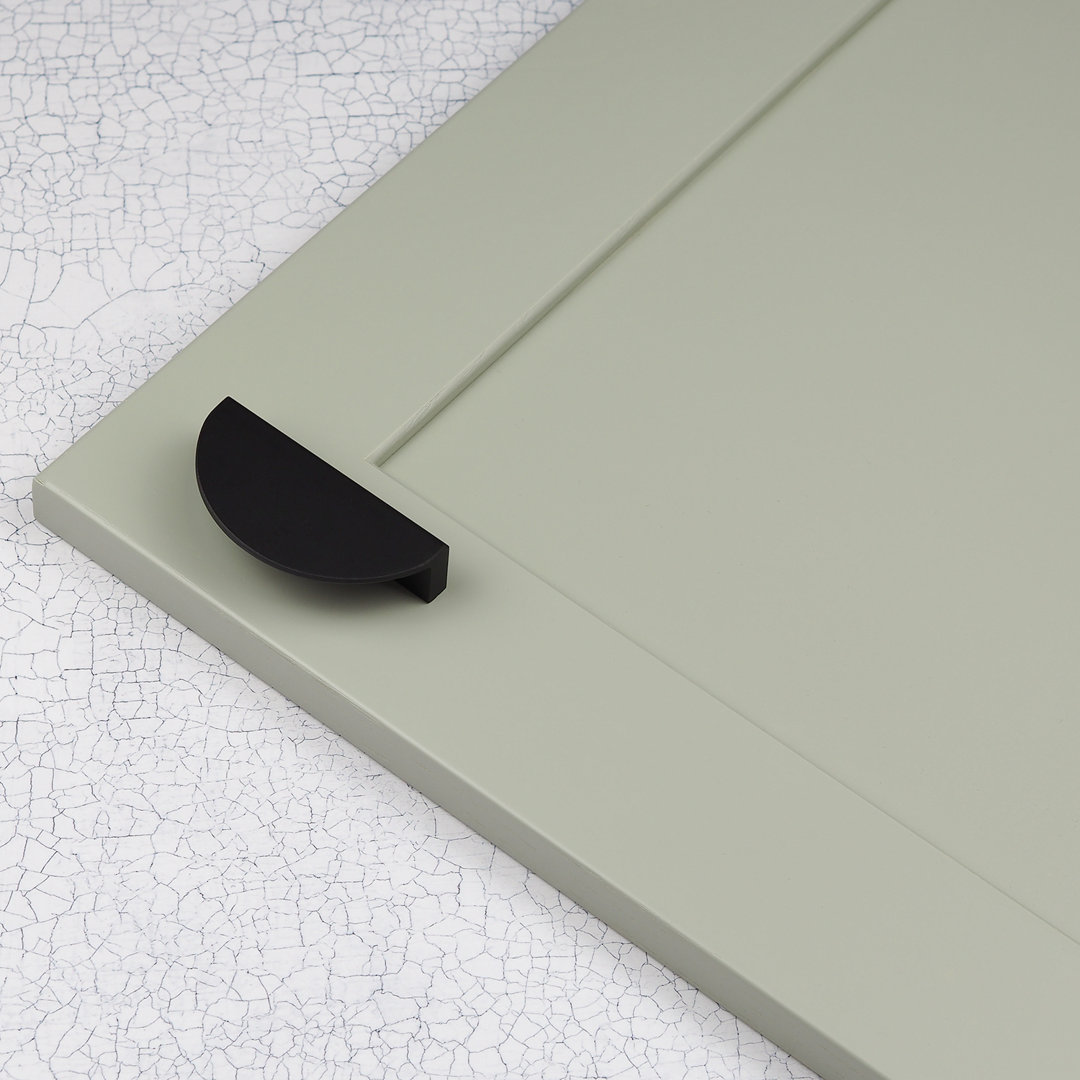 Handle & Home Black 64Mm Matt Modern Half Moon Handle - Image 5