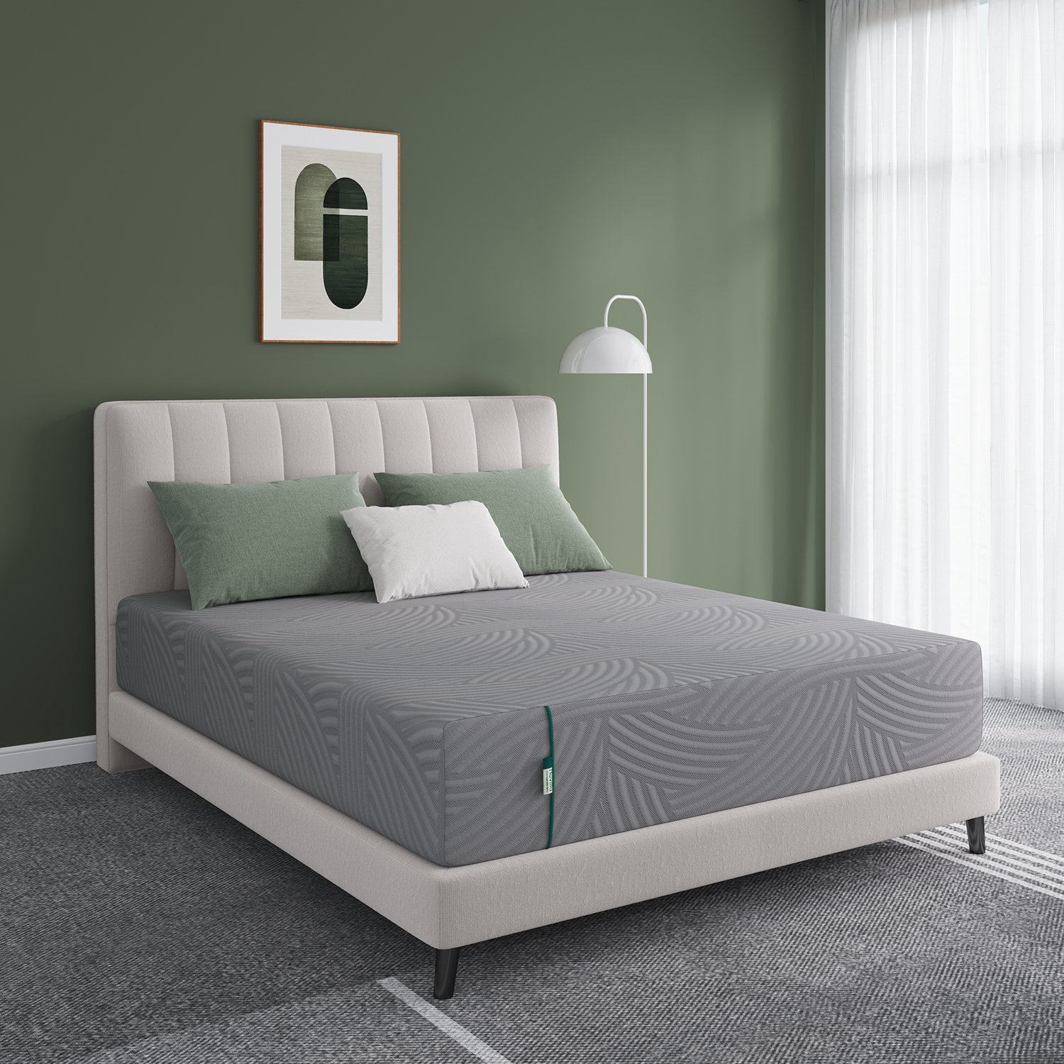 Home 10'' Medium Gel Memory Foam Mattress & Reviews | Wayfair