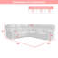 5 Seater Electric Reclining Corner Sectional-1222663901