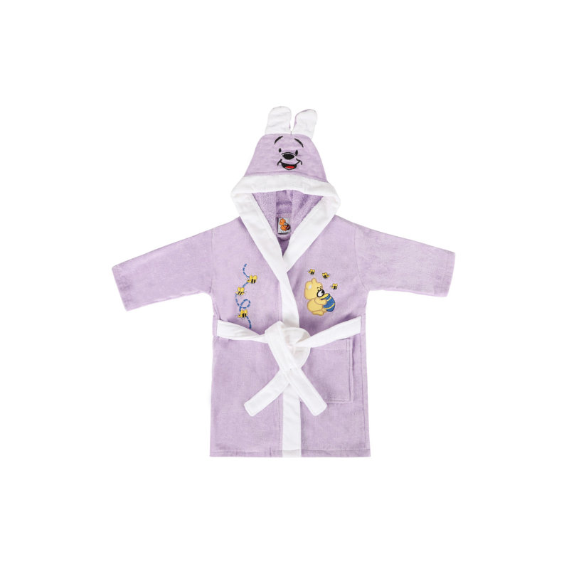 Peignoir 100% coton Clintonville, Enfants L, Lilas