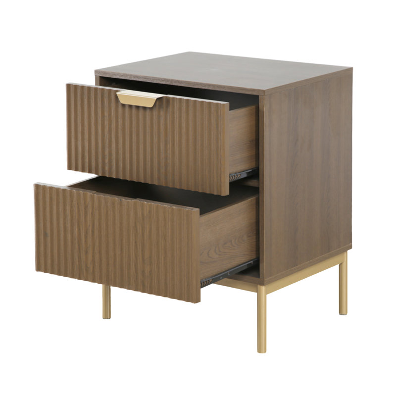 Devon 50cm W Bedside Table