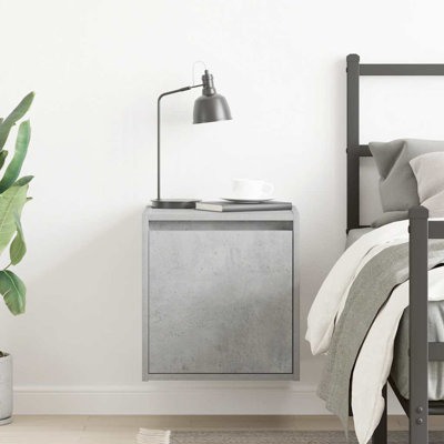 Wall-Mounted Bedside Cabinet 38X34x40 Cm
