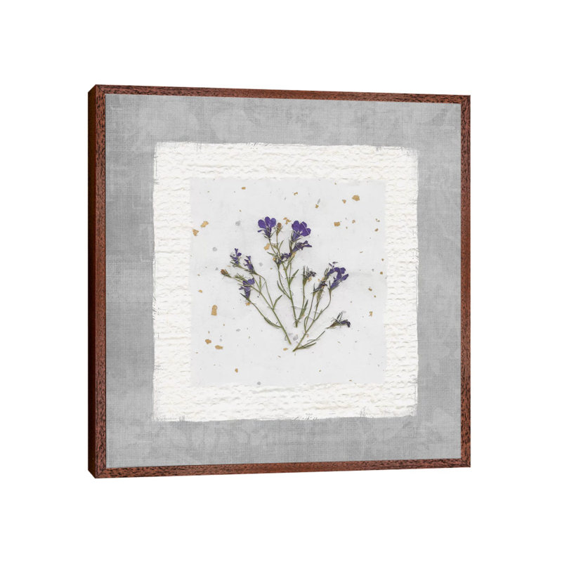 Beauty Preserved III 1 Piece Wall Art on Canvas, 45.72 cm H x 45.72 cm W, Classic Brown Wood Framed