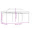 Vidaxl Foldable Tent Pop-Up With 4 Side Walls Outdoor Party Tent Garden Gazebo-125169158-125169156