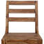 Chaise d'appoint en bois massif Kanwal