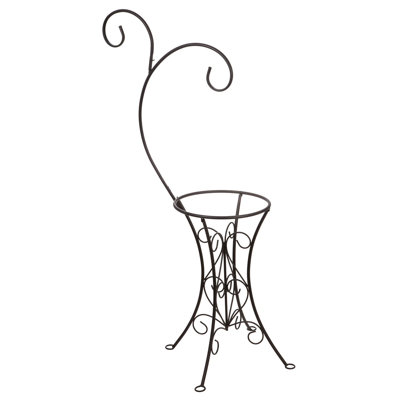 Ajak Metal Mosaic Birdbath