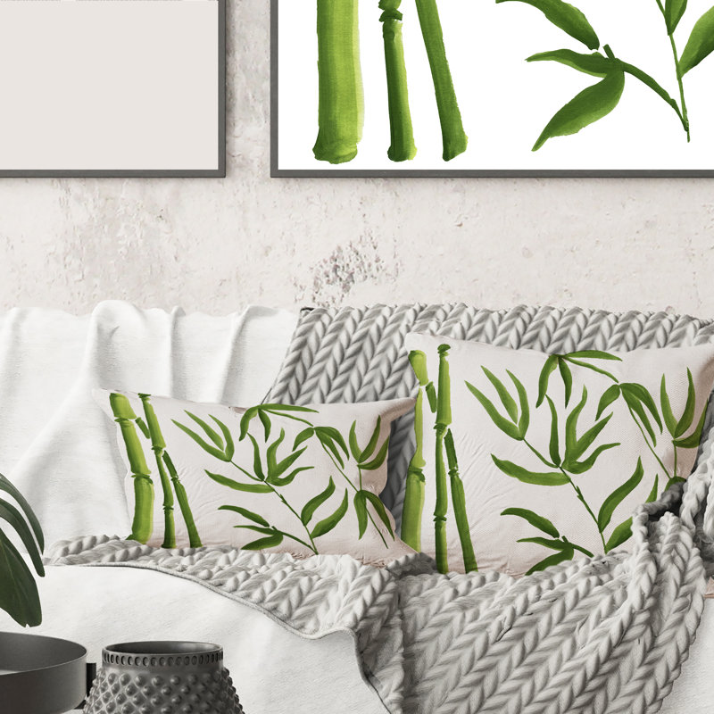 Floral Throw Pillow