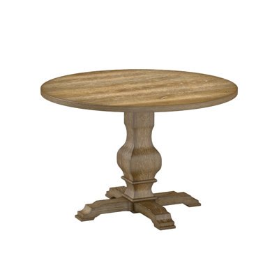 Keltner Round Solid Wood Base Dining Table