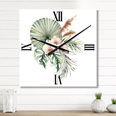 Metal Wall Clock