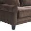 Causeuse en tissu à accoudoirs arrondis 61 po Serta Copenhagen-364238773