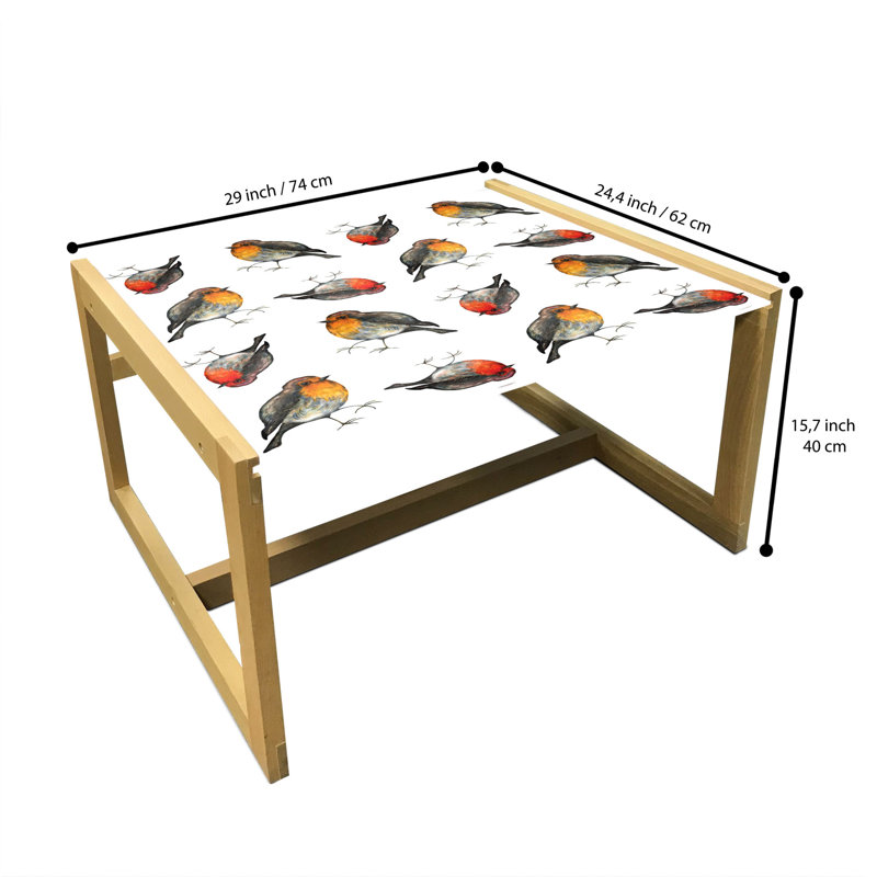 Jainiya Sled Coffee Table, 62cm H x 74cm W x 40cm D
