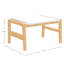 Repose-pieds Seashore en bois naturel avec toile blanche-1253567482