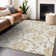 Premium Machine Washable Prisco Ivory Rug