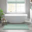 1 tapis de bain réversible 100% coton touffeté 3000 g / m² vert-450954700