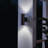 Glossop Architectural Bronze 2-Light Damp Rated Outdoor Wall Light-1691539359