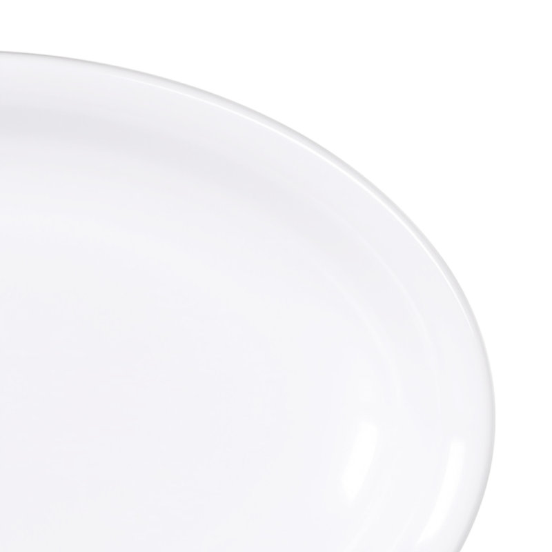 Elite Global Solutions Melamine Platter, White
