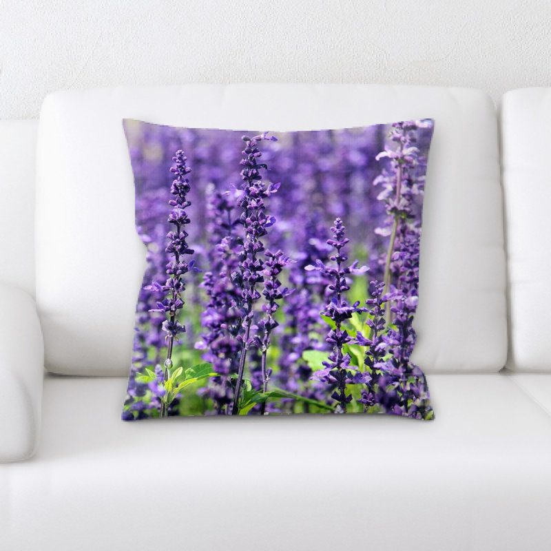 Microsuede Throw Pillow