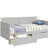 Doubler bed with two storage drawers-918488069