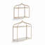 ABBEY MIRRORED WALL SHELVES