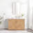 Hayter Single Bath Vanity in Acacia Classic Gray with White Grain Composite Stone Top-1148213375