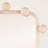Metal Ball Framed Wall Mirror