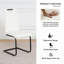 Chaise de salle à manger en polyuréthane, chaise d'appoint-114326763