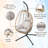 Yampa 1 Person Swing Chair with Stand-1693640247
