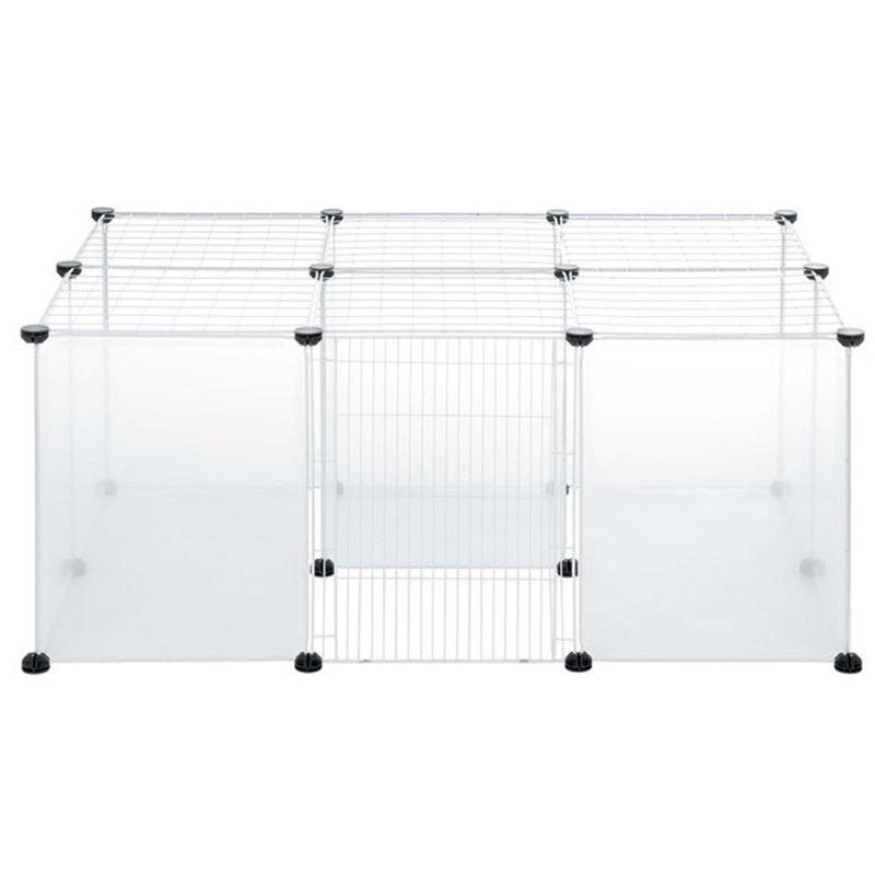 Enclos pour animaux 18 panneaux