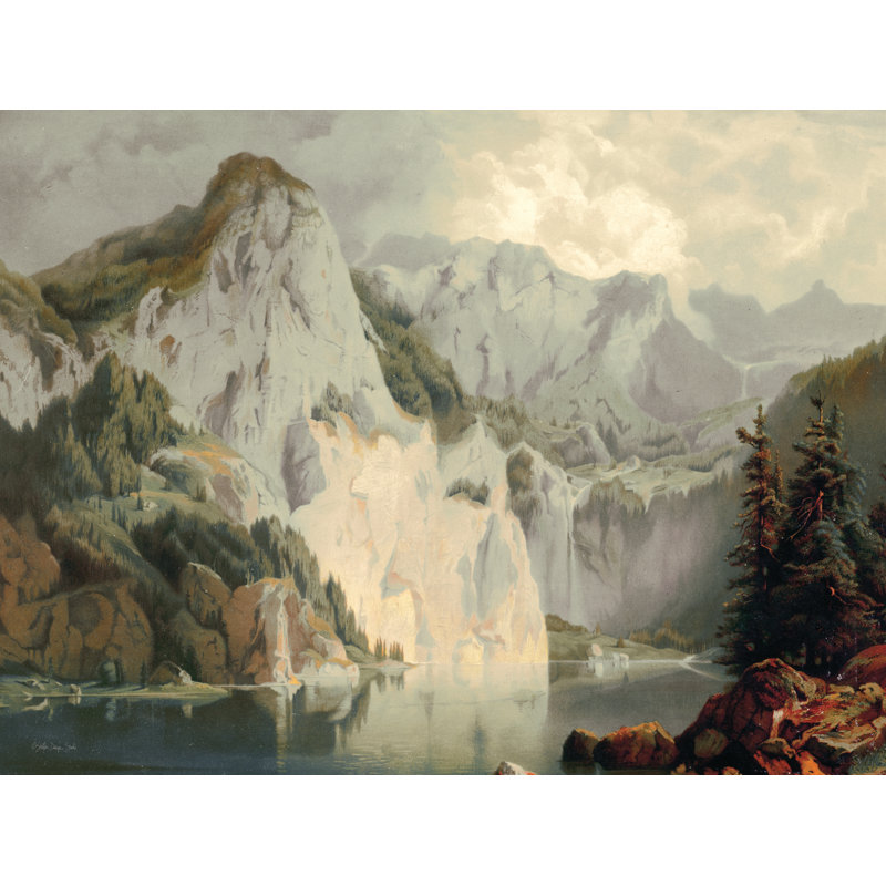 Mountain View, 12" H x 18" W