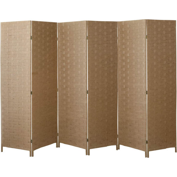 Bayou Breeze Berthier 72'' H Folding Room Divider | Wayfair