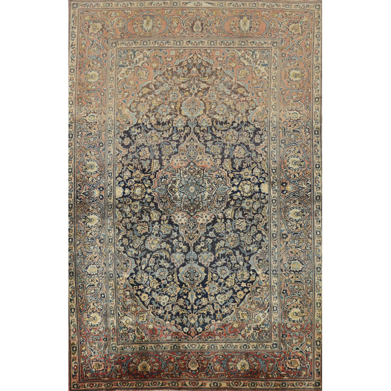 Tapis bleu 4 x 7
