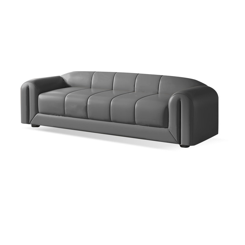 Banc avec revêtement, Gris, H 22,05 po x l 59,06 po x P 19,69 po