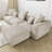 Nikodemos 4-Person Corduroy L-Shaped Sectional-1205061363