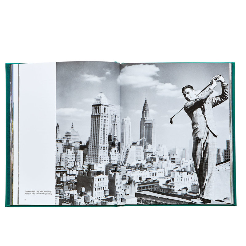 The Stylish Life of Golf Leather Bound Special Edition Book